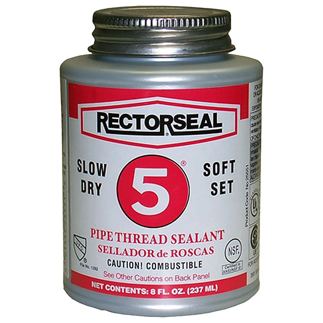25551 (Rectorseal) Sealant-Lb5 1/2 Pt 125Psi -50/+400 Deg F
