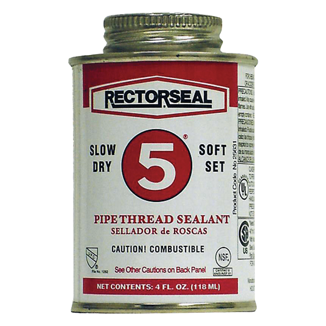 25631 (Rectorseal) Sealant-Lb5 1/4 Pt 125Psi -50/+400 Deg F