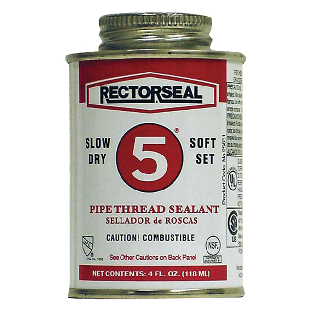 25631 (Rectorseal) Sealant-Lb5 1/4 Pt 125Psi -50/+400 Deg F