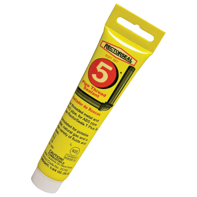 25790 (Rectorseal) Sealant-Lb5 1-3/4Oz 125Psi -50/+400Deg F