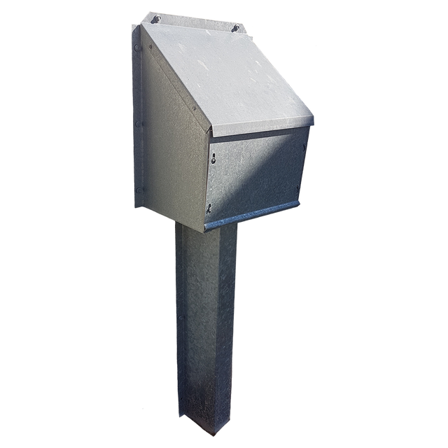 Small - Regulator Snow Cover with Leg  (15”w x 10”d 18"h) | 14GA Galv Cover/16GA Leg
