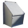 Small - Regulator Snow Cover  (15”w x 10”d 18"h) | 14GA Galv Cover Only with no Leg 