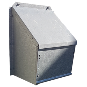 Med - Regulator Snow Cover  (24”w x 18”d 22"h) | 14GA Galv Cover Only with no Leg 