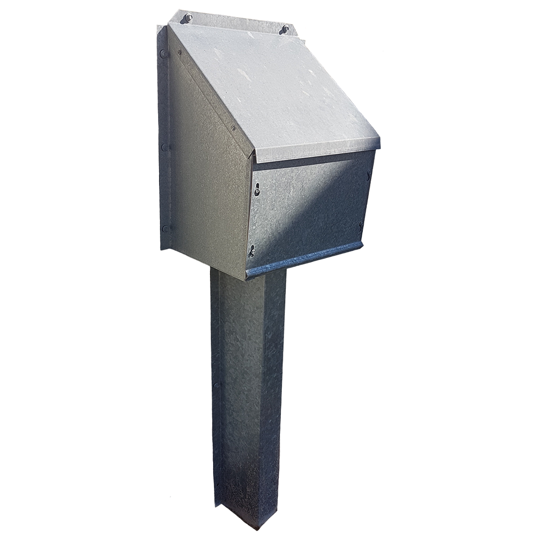 Large - Regulator Snow Cover with Leg  (36”w x 28”d 24"h) | 14GA Galv Cover/16GA Leg