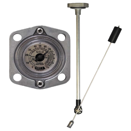 130328 (Squibb Taylor) Gauge-Float Sr Head Lp 37 Dia Top Mount