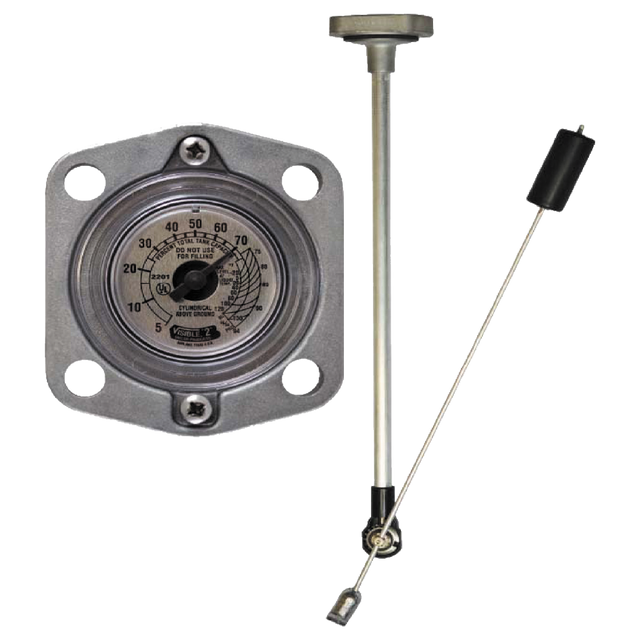 130328 (Squibb Taylor) Gauge-Float Sr Head Lp 37 Dia Top Mount