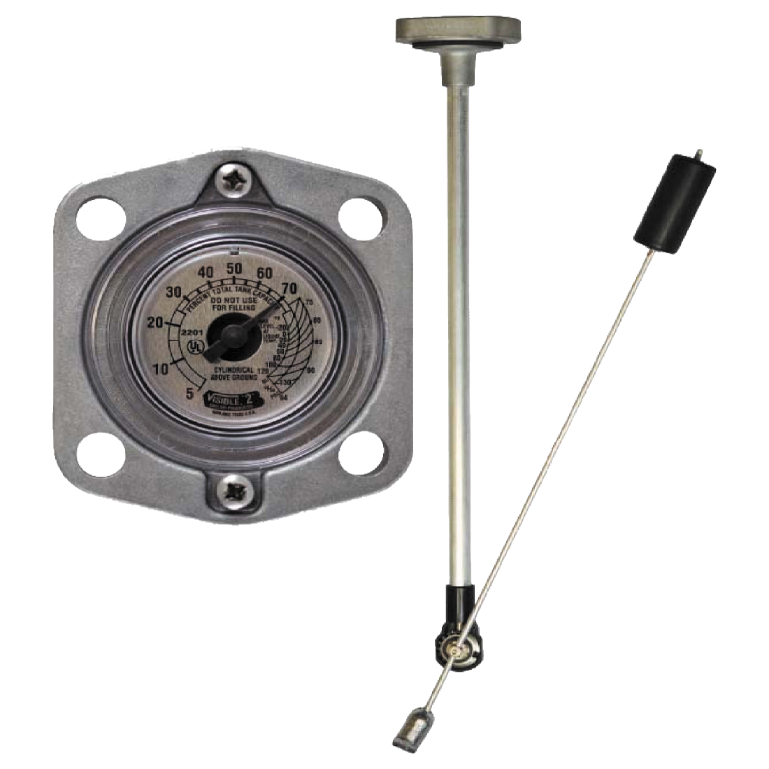 130330 (Squibb Taylor) Gauge-Float Sr Head Lp 41 Dia Top Mount