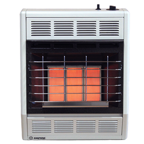SR18TWNAT | Heater-Infrared Nat 18K Btu Vf Tstat Wht