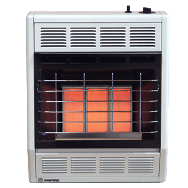 SR18TWNAT | Heater-Infrared Nat 18K Btu Vf Tstat Wht