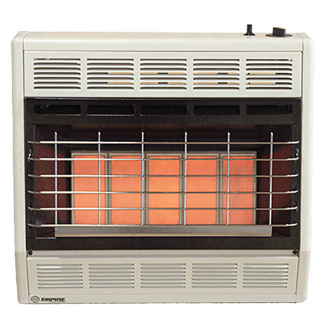 SR30TWNAT | Heater-Infrared Nat 30K Btu Vf Tstat Wht