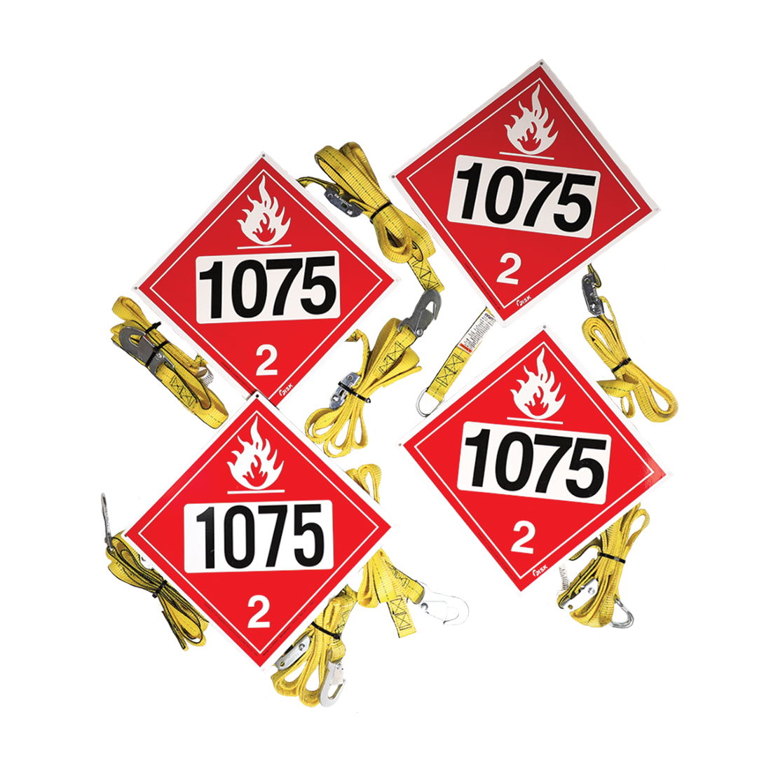 ST-1075 SYSTEM (Fisk Tank Carriers) System-Placarding 1075