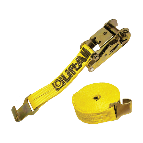 ST-TIEDOWN 2 FLAT (Fisk Tank Carriers) Ratchet Strap 2In X27Ft