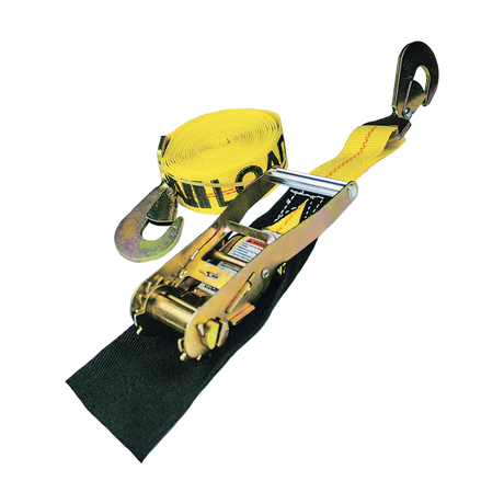 ST-TWIST 12 (Fisk Tank Carriers) Hook-Snap 2In X 18Ft 12In Ratchet Side