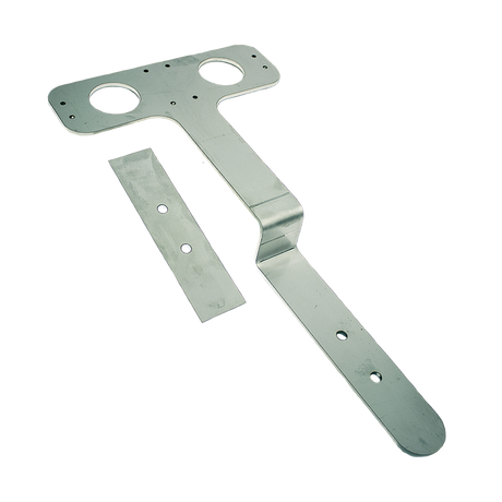 TX-1075 BUMP MT (Fisk Tank Carriers) Holder-Placard No Drill Bumper Mount