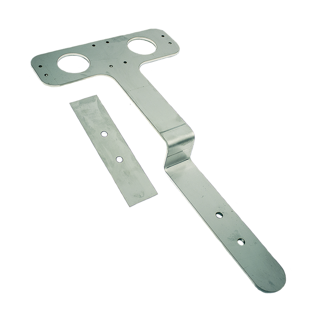 TX-1075 BUMP MT (Fisk Tank Carriers) Holder-Placard No Drill Bumper Mount