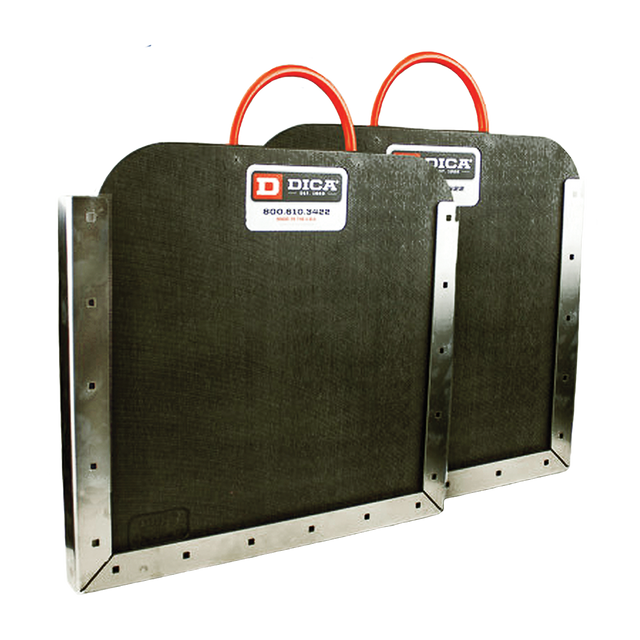 TX-PADS 18x18 KIT (Fisk Tank Carriers) Kit-Outrigger Pad Holder 18In X 18In