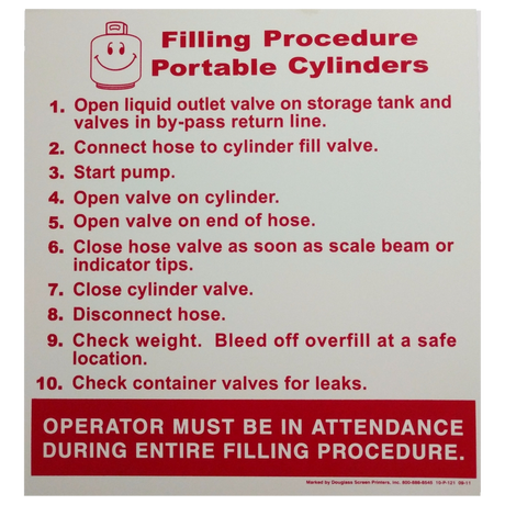 V121 (Douglass) Decal-Vinyl Filling Procedure Por Cyl