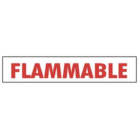 V24-A (Douglass) Decal-Vinyl Flammable 6 Ltrs
