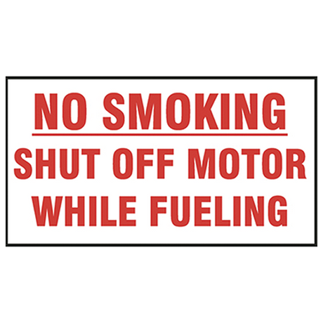 V26-A (Douglass) Decal-Vinyl No Smoking So Motr 6