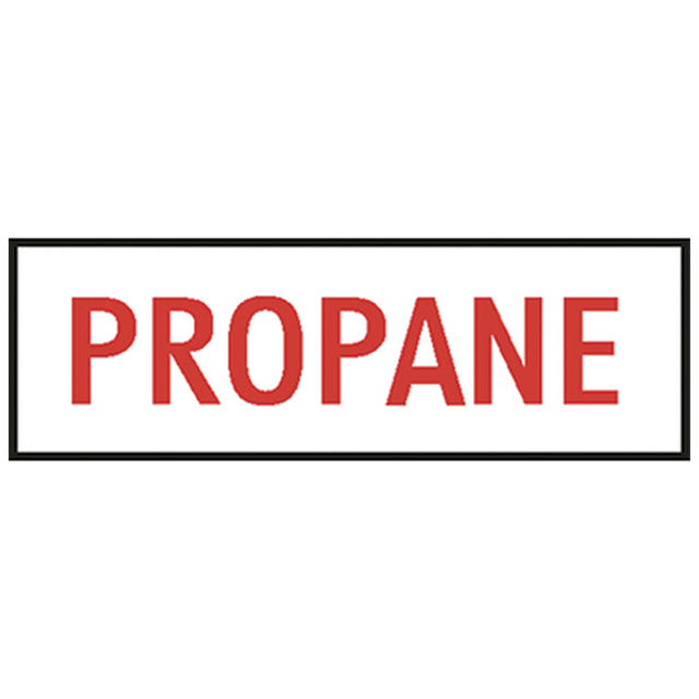 V28-B (Douglass) Decal-Vinyl Propane 4 Ltrs