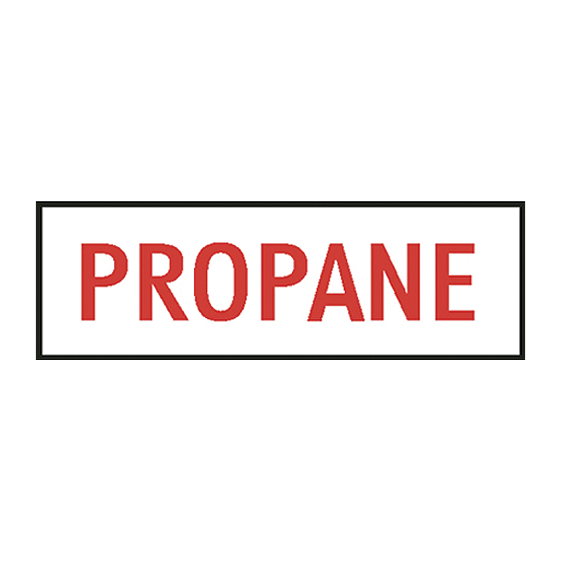Propane Decals V28-C (Douglass) Decal-Vinyl Propane 2 Ltrs