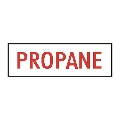 V28-C (Douglass) Decal-Vinyl Propane 2 Ltrs