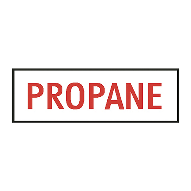 V28-C (Douglass) Decal-Vinyl Propane 2 Ltrs
