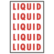 V90-5 (Douglass) Decal-Vinyl Liquid Label 5/Sheet