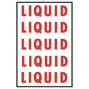 V90-5 (Douglass) Decal-Vinyl Liquid Label 5/Sheet