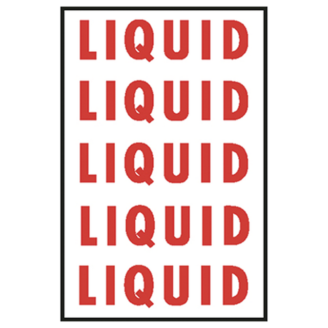 V90-5 (Douglass) Decal-Vinyl Liquid Label 5/Sheet