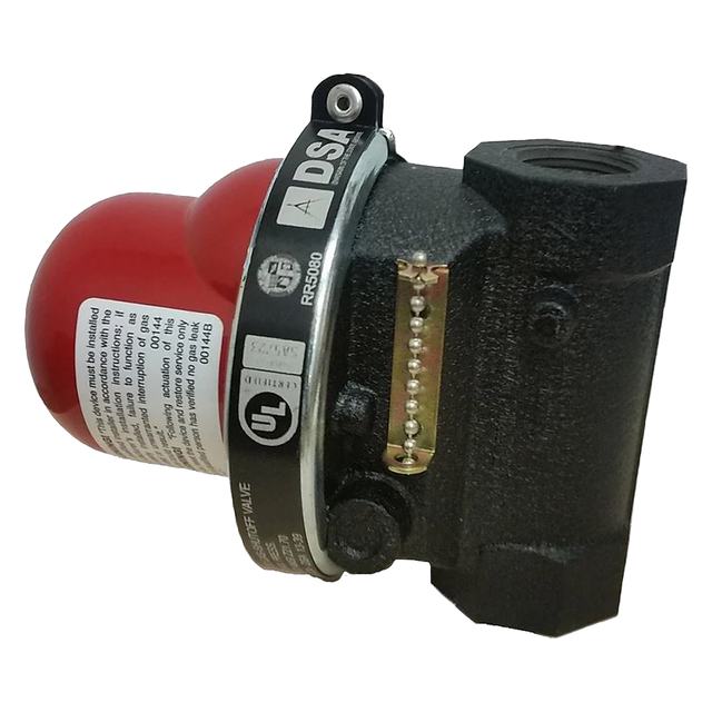 MODEL #VT301 (Pacific Seismic) Valve-Earthquake 1 Vert Top Inlet 7 Psi
