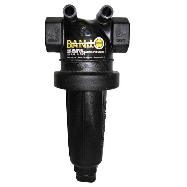 LST075-100 (Banjo) Strainer-T 3/4 100Msh Poly Ss Screen