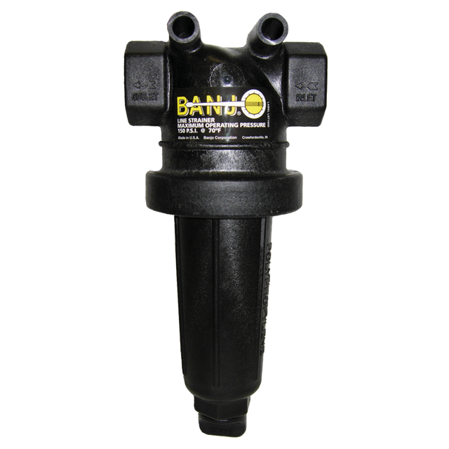 LST100-50 (Banjo) Strainer-T 1 50Msh Poly Ss Screen