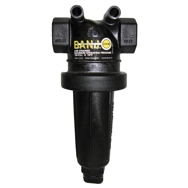 LST100-80 (Banjo) Strainer-T 1 80Msh Poly Ss Screen