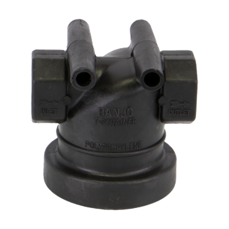 LST100-H (Banjo) Strainer-T 1 Head Poly