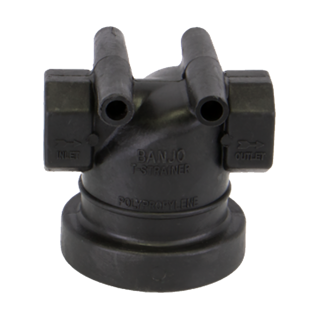 LST100-H (Banjo) Strainer-T 1 Head Poly