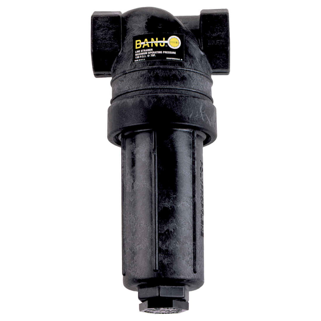 LST125-30 (Banjo) Strainer-T 1-1/4 30Msh Poly Ss Screen