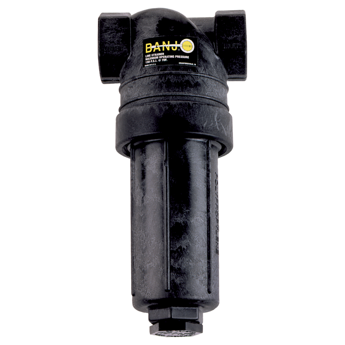 LST125-50 (Banjo) Strainer-T 1-1/4 50Msh Poly Ss Screen