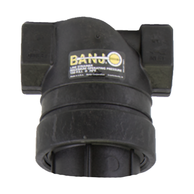 LST125-H (Banjo) Head-T Strainer 1-1/4 Poly