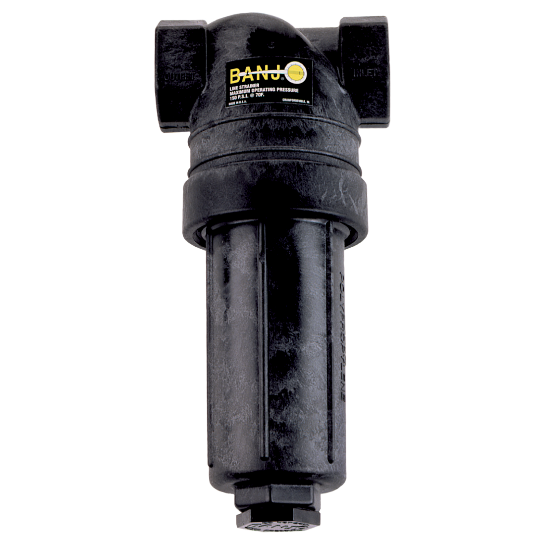 LST150-100 (Banjo) Strainer-T 1-1/2 100Msh Ply Ss Scn
