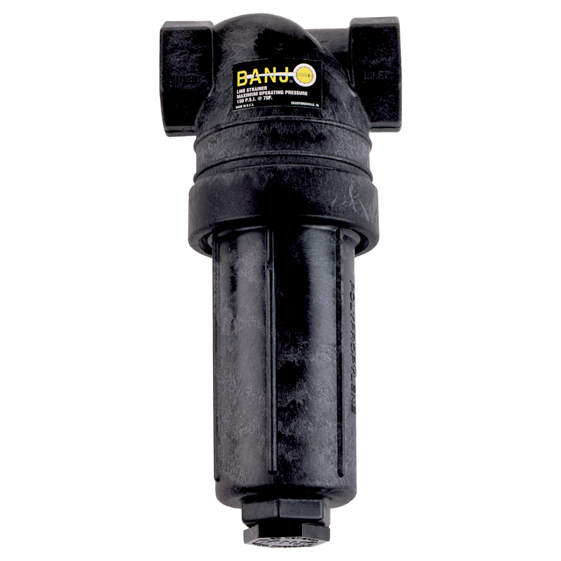 LST150-80 (Banjo) Strainer-T 1-1/2 80Msh Poly Ss Screen