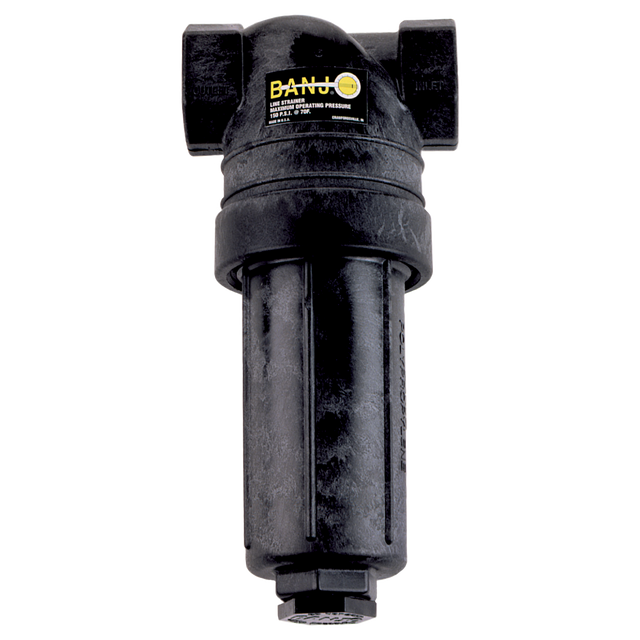 LST150-80 (Banjo) Strainer-T 1-1/2 80Msh Poly Ss Screen