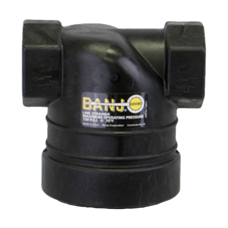 LST150-HB (Banjo) Strainer-T 1-1/2 Poly Head Bowl