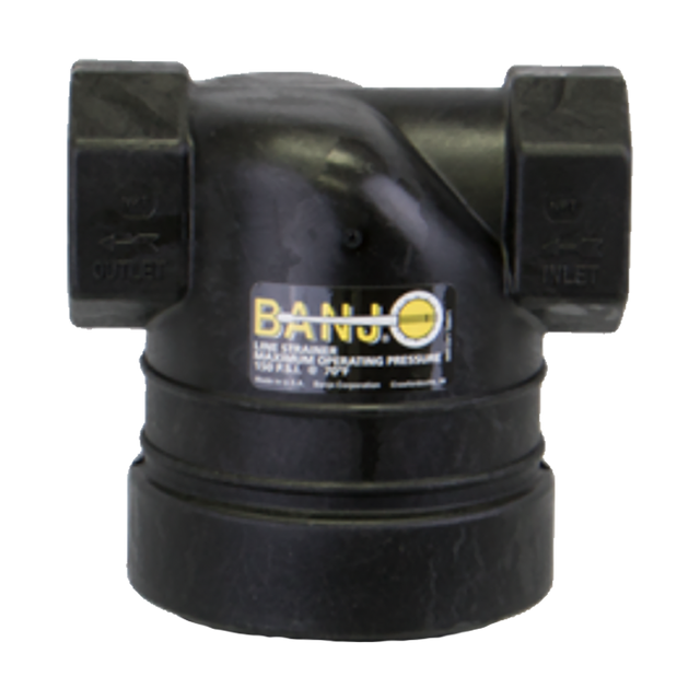 LST150-HB (Banjo) Strainer-T 1-1/2 Poly Head Bowl