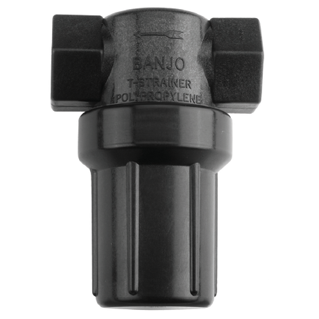 LSTM050-50 (Banjo) Strainer-Mini T 1/2 50Msh Ply Blk Bowl