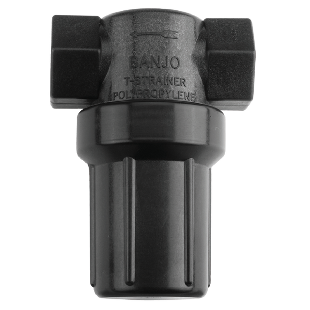 LSTM050-80 (Banjo) Strainer-Mini T 1/2 80Msh Ply Blk Bowl