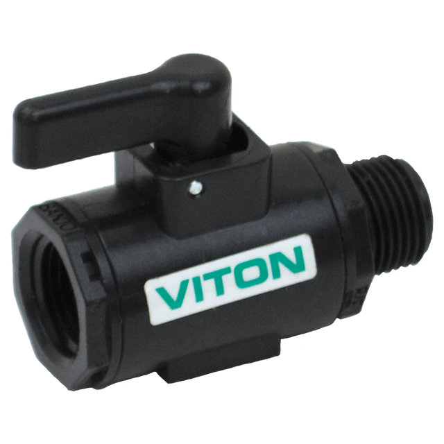 LV025MTV (Banjo) Valve-Micro 1/4 Fpt X Mnpt