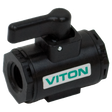 LV025V (Banjo) Valve-Micro 1/4 Fpt Fkm