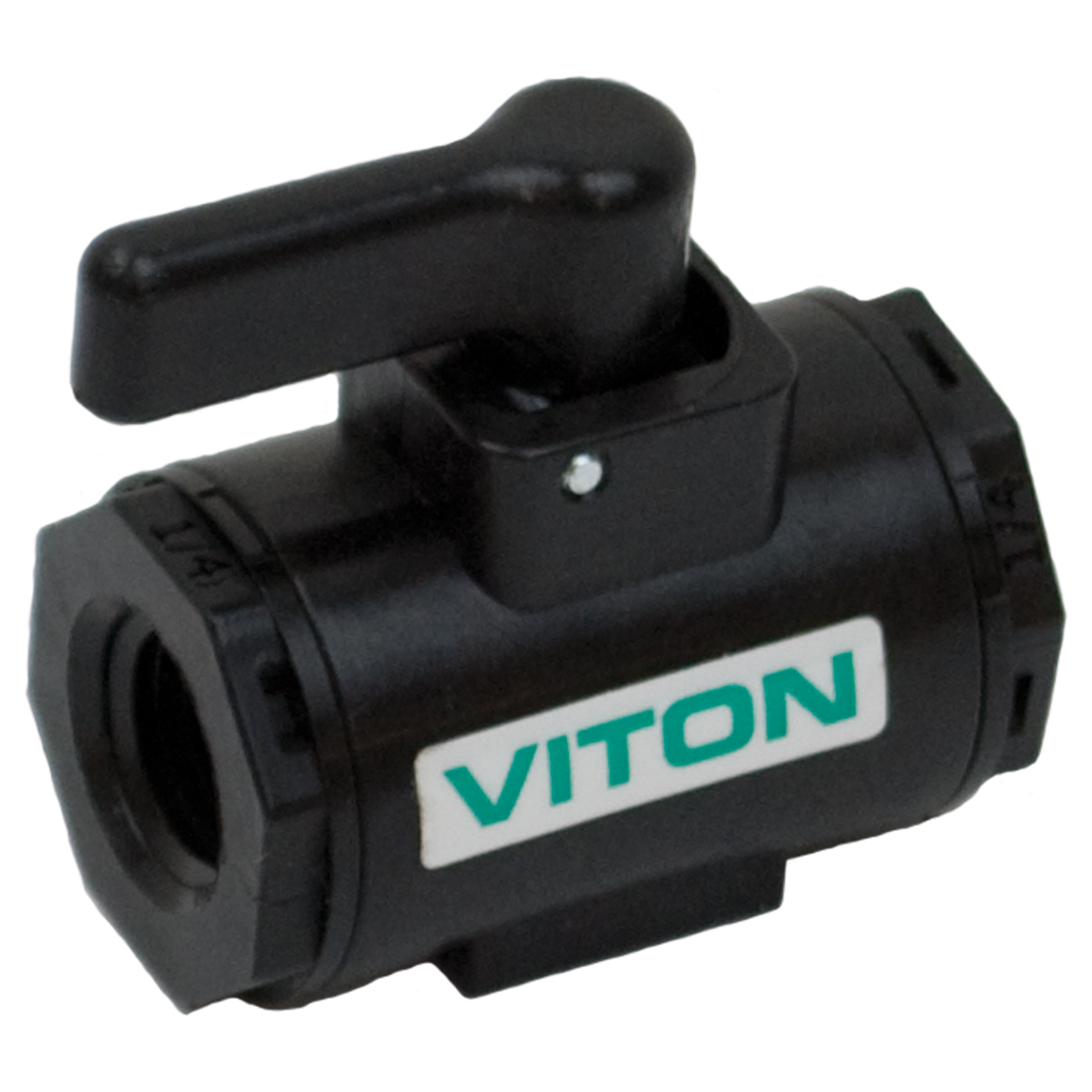 LV025V (Banjo) Valve-Micro 1/4 Fpt Fkm