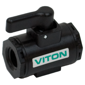LV025V (Banjo) Valve-Micro 1/4 Fpt Fkm